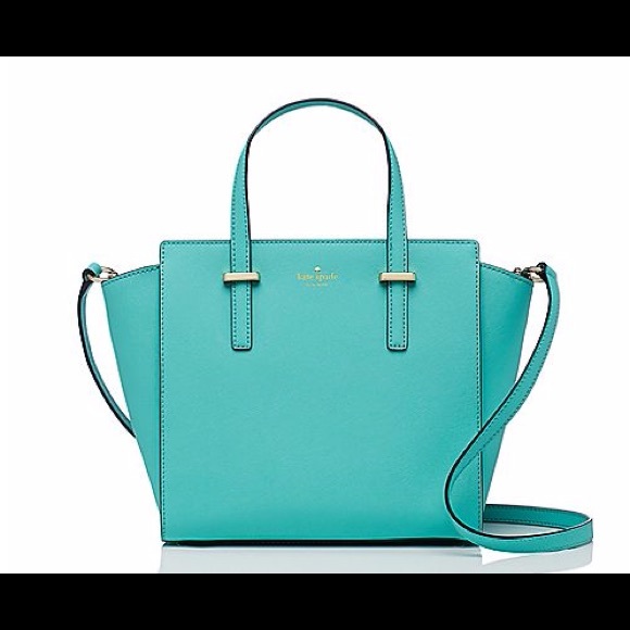 kate spade Handbags - Beautiful Tiffany Blue Kate Spade Handbag